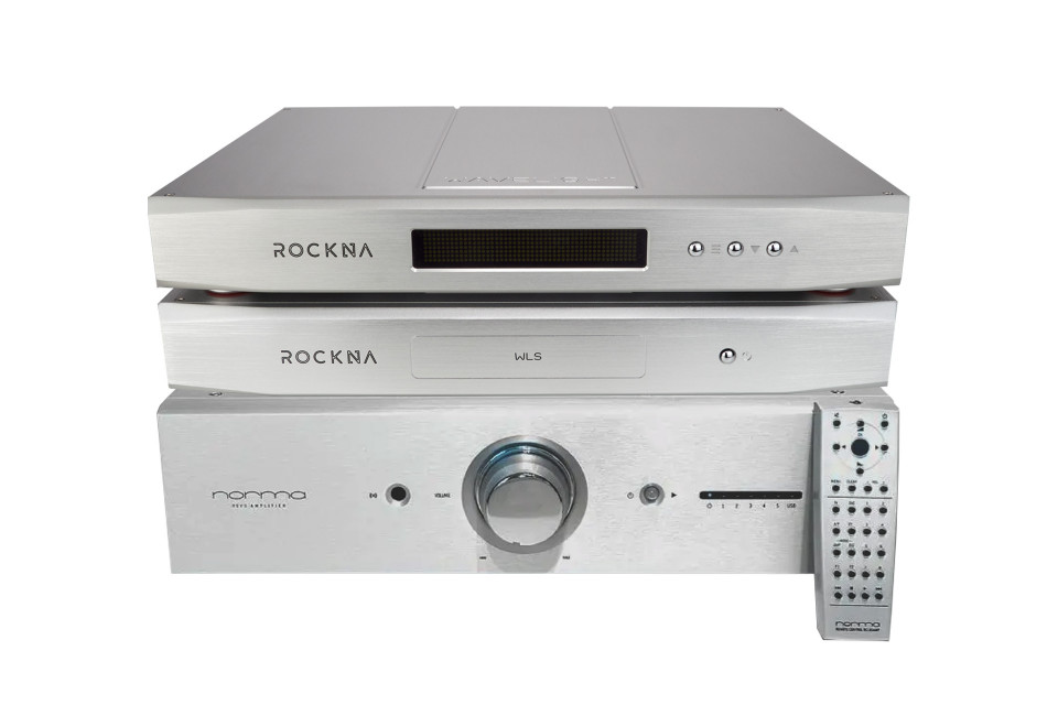 Rockna Wavelight DAC + Server + Norma Audio IPA 140 Stack