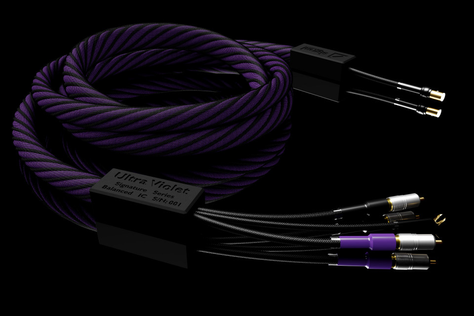 SignalProjects Signature Series UltraViolet Analog Phono Interconnect Cable